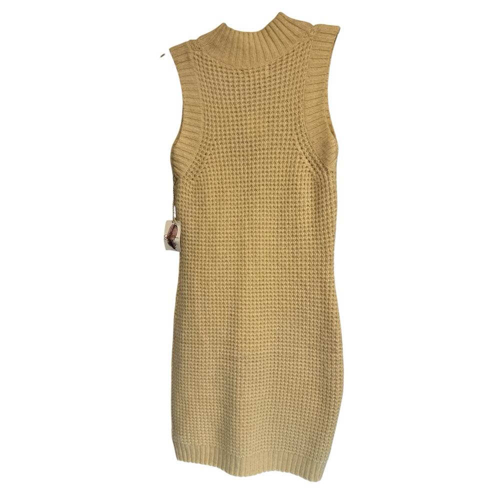 Sleeveless Racerback High Neck Sweater dress (medium)